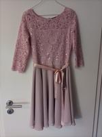 Cocktailkleid altrosa mit Spitze Hessen - Darmstadt Vorschau