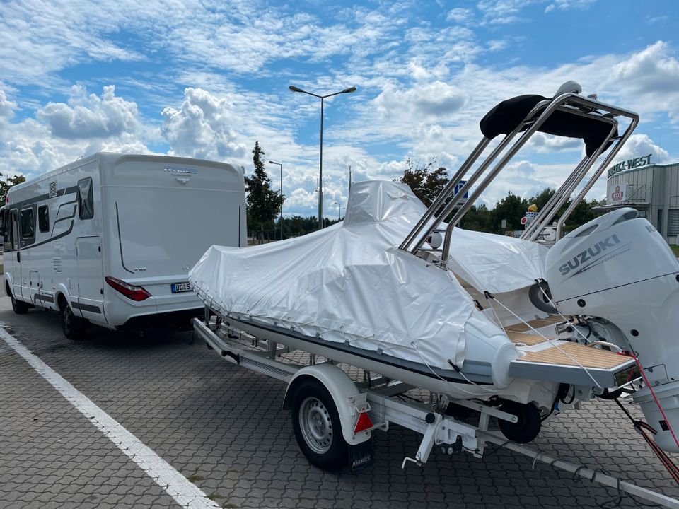 ZAR Formenti 49SL Luxury Suzuki 100PS  Extra Habeck Alu Trailer in Dresden