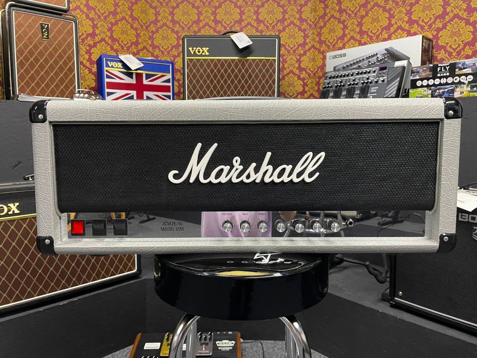 Marshall 2555x 100W Vollröhren Topteil Silver Jubilee Reissue in Gießen