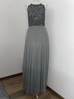 Abendkleid / Abiballkleid grau grün, Größe s (36) Hessen - Flörsbachtal Vorschau