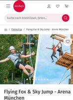 2 Mydays Gutscheine Flying Fox & Skyjump JS Arena Bayern - Taufkirchen München Vorschau