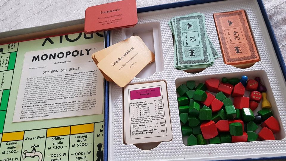 Monopoly Silber Vollständig Rar Sammler Selten Alt in Buxtehude