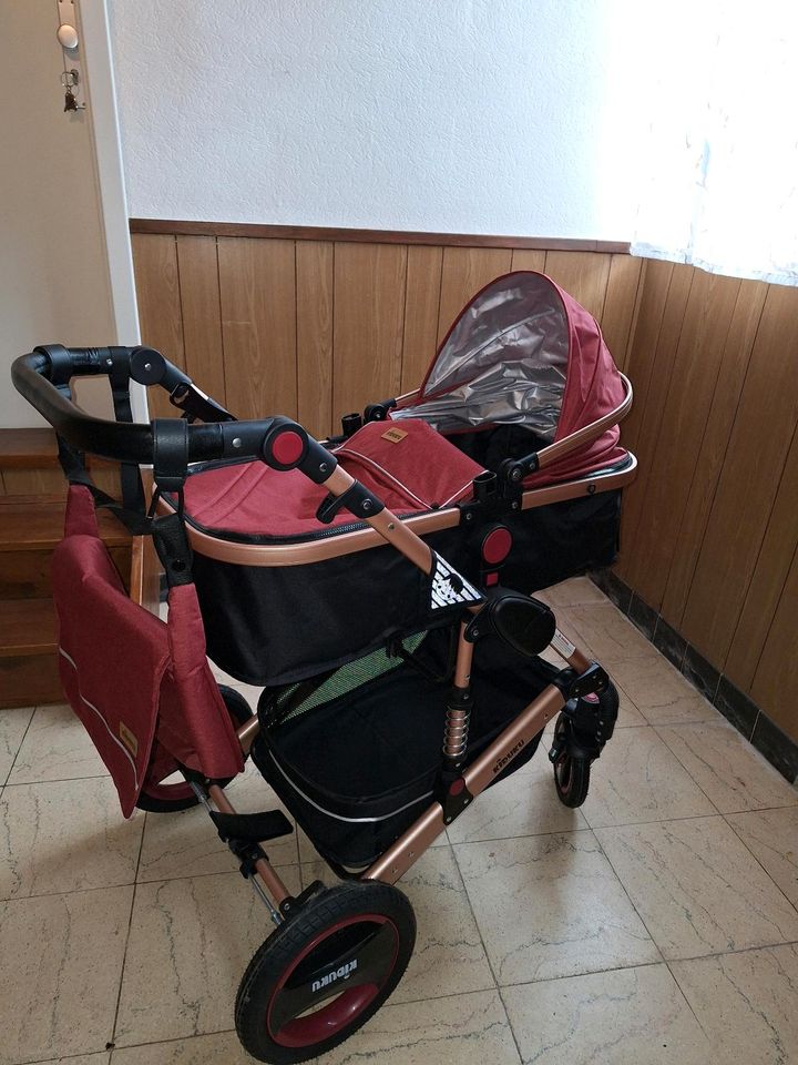 Kinderwagen umbau  zum Buggy mit Babysafe in Hann. Münden