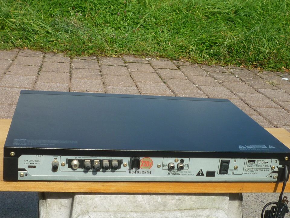 vintage Sansui tuner TU-D99X damalige TOP model in Rimbach