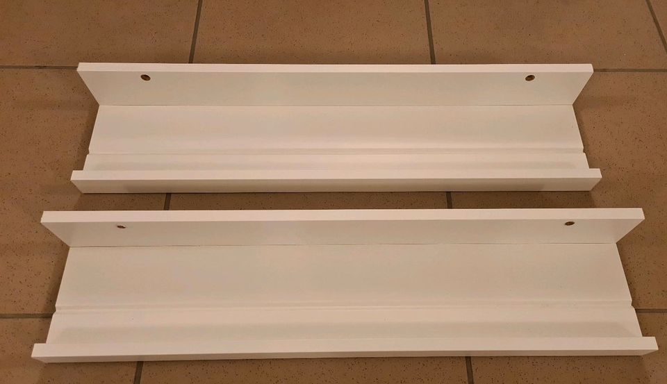 2x Ikea Mosslanda Bilderleiste weiß 55 cm in Taura