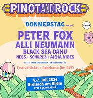 Pinot and Rock Peter Fox, Tagesticket Baden-Württemberg - Bollschweil Vorschau