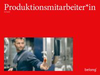 Produktionsmitarbeiter/in (m/w/d) - Bürstadt Hessen - Bürstadt Vorschau