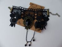 Gothic Armband + Ring schwarz Neu punk emo gothica set Dortmund - Hombruch Vorschau