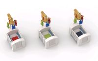 LEGO Krippenbett Wiege mit Mobiliar Moc Niedersachsen - Cloppenburg Vorschau