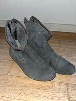 Cox Stiefeletten Gr. 37 blaugrau Wandsbek - Hamburg Eilbek Vorschau