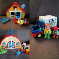 Playmobil 123 Mitnehm-Pferdestall, kleines Wohnhaus,Clown Zirkusw Westerwaldkreis - Bellingen Vorschau