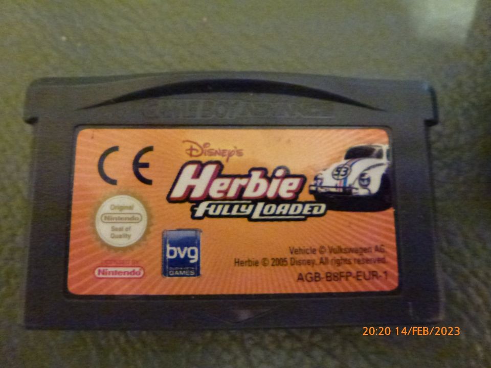 Nintendo Game boy micro + Spiel Herbie/ Versand kostenlos in Claußnitz