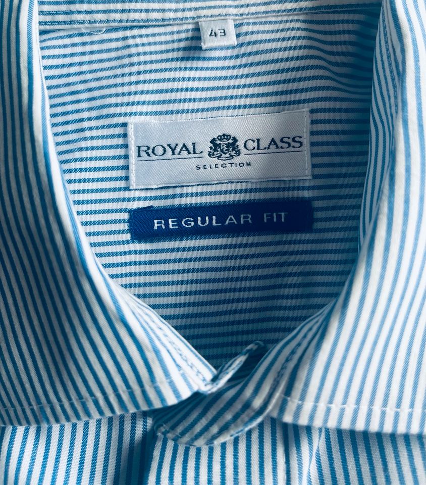 Royal Class - Hemd - Regular Fit - Gr. 43 in Oberhausen