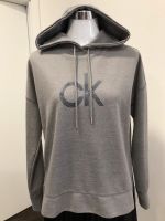 Calvin Klein Sweatshirt Hoodie Kapuzenpulli grau NEU S 36 Niedersachsen - Lorup Vorschau