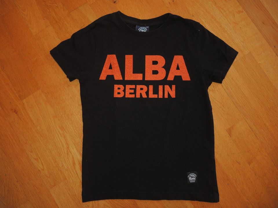 Alba Berlin Basketball T-Shirt Fanshirt Orange Schwarz Gr. 134 in Berlin