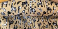 Jersey 8€/m Giraffe beige Sand Stoff Kinder Stoffrest Kreis Pinneberg - Quickborn Vorschau