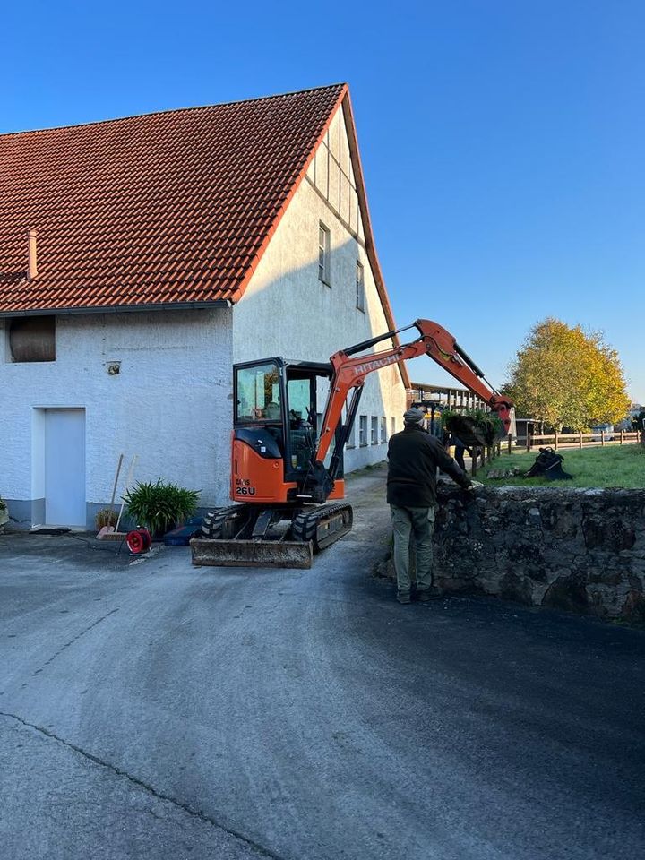 Bagger kx027 zu vermieten in Blomberg