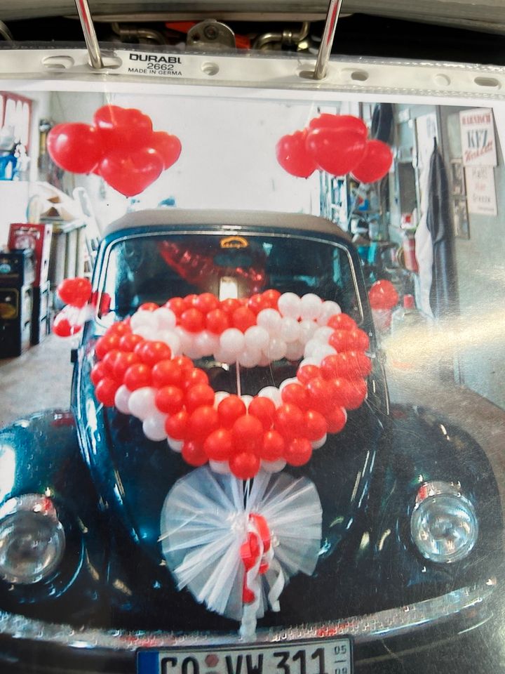 Wir fertigen individuell Ballondekorationen in Coburg