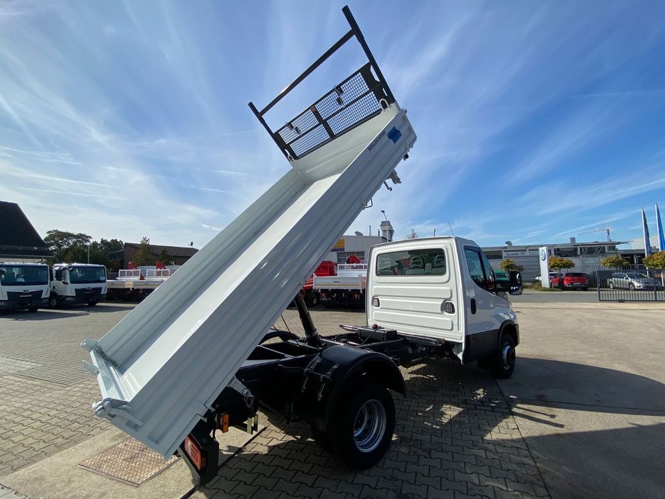 ✅SONDERPREIS-WENIGE IVECO DAILY | 70C18 | Meiller Kipper |  2022 | ab 959 Euro | Nutzlast  3614 kg | LEDER | Einzelkabine | AHK | Klima | Optional auch Doppelkabiner | Galabau | Baustelle | Kommunen in Griesheim