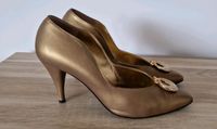 Damen Schuhe,  Gr. 39,5,  Gold, matt Rheinland-Pfalz - Kaiserslautern Vorschau