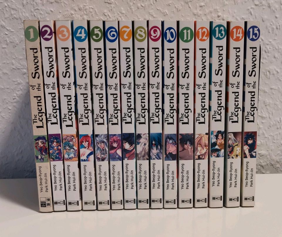 Manga - THE LEGEND OF THE SWORD 1-15 in Bühl