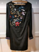 Desigual Kleid NEU schwarz Blumen samt S 36 Perlen boho vintage Nordrhein-Westfalen - Witten Vorschau