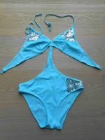 Bikini Badeanzug Schwimmanzug S 36 38 Outfit Pailetten Neuwertig Kr. München - Ismaning Vorschau