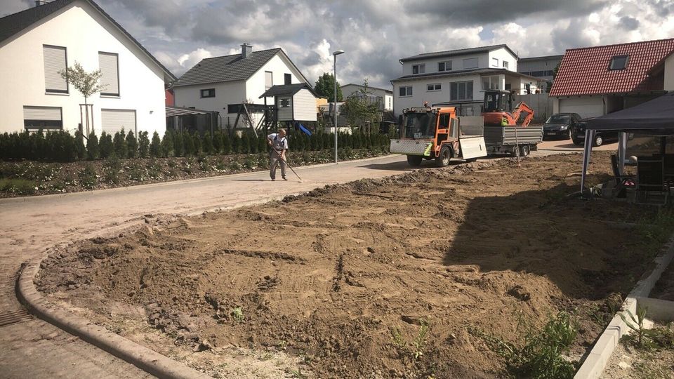 Baggerarbeiten für Haus,Hof und Garten in Feuchtwangen