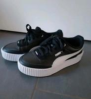 Puma Carina Sneaker 38 Turn Schuhe schwarz weiß Thüringen - Nordhausen Vorschau