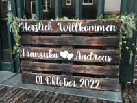 Willkommensschild Hochzeit zu verkaufen Niedersachsen - Wiefelstede Vorschau