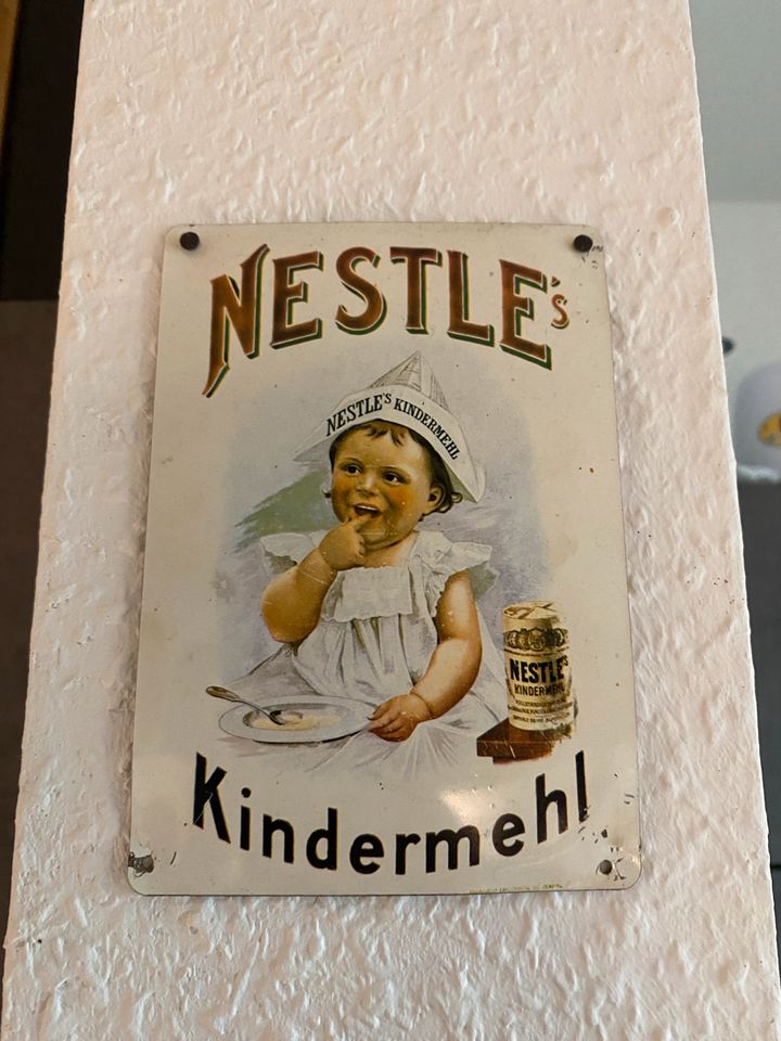 Blechschild Nestle in Kerpen