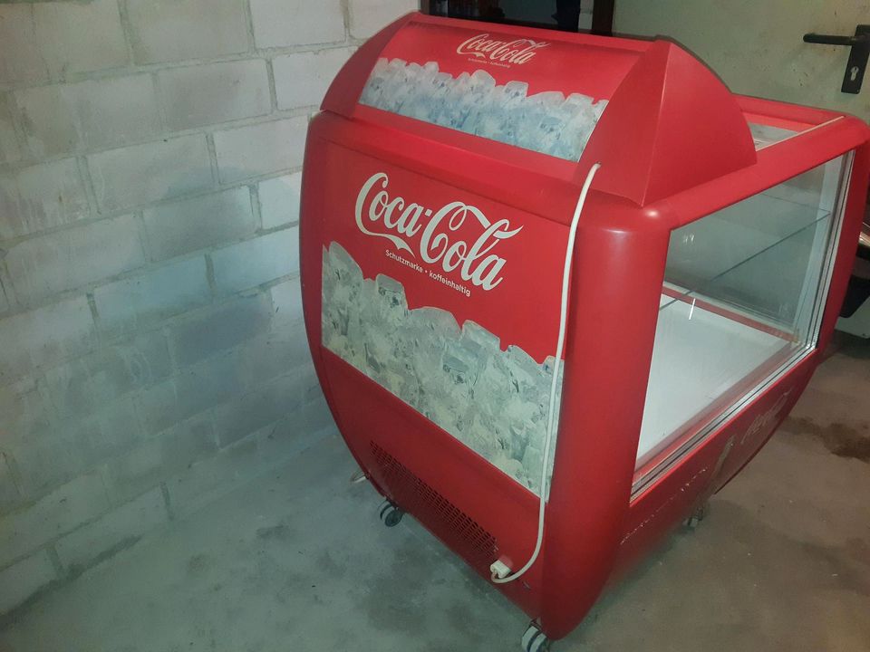 Carrier Coca-Cola Kältetruhe Tulip TC17-R290 mit Schiebedeckel in Ettenheim