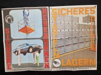 10 alte A2 Plakate der BG zum Thema UVV ca 50er - 80er Jahre #18 Saarland - Heusweiler Vorschau