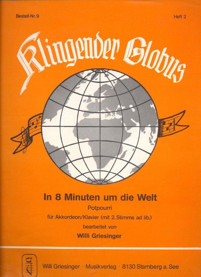 KLINGENDER GOLBUS Potpourri für Akkordeon/Klavier Heft 2 in Ochsenfurt