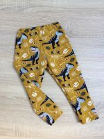 Leggings Gr. 80 French Terry Dinos curry Neu Handmade Hessen - Mörfelden-Walldorf Vorschau