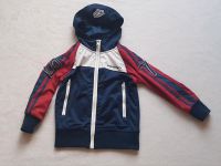 Vingino Trainingsjacke Sportjacke Gr 4 98 104 blau/rot, Kapuze Bayern - Coburg Vorschau