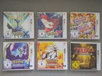 6 3Ds Ds Spiele Pokemon X Y Mond Sonne Zelda Worlds Puzzle Dragon Berlin - Schöneberg Vorschau