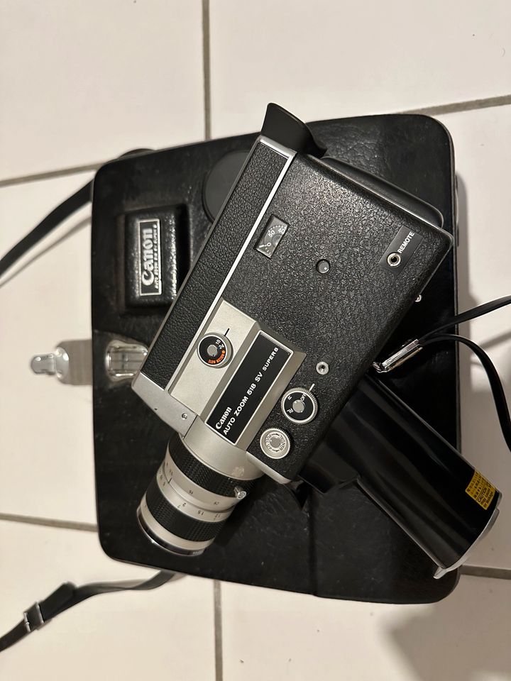 Canon Auto Zoom 518 SV Super 8 Video Kamera Cam SEHR PREISWERT VB in Bad Oeynhausen