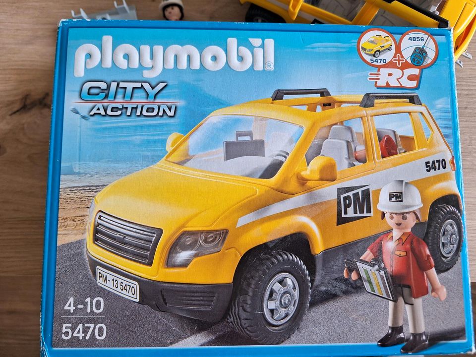 Playmobil 5470, City Action Bauleiterfahrzeug, vollständig in Hamburg