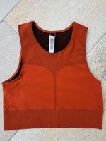 Sport-Croptop von Adidas, Größe L in orange Bayern - Allershausen Vorschau