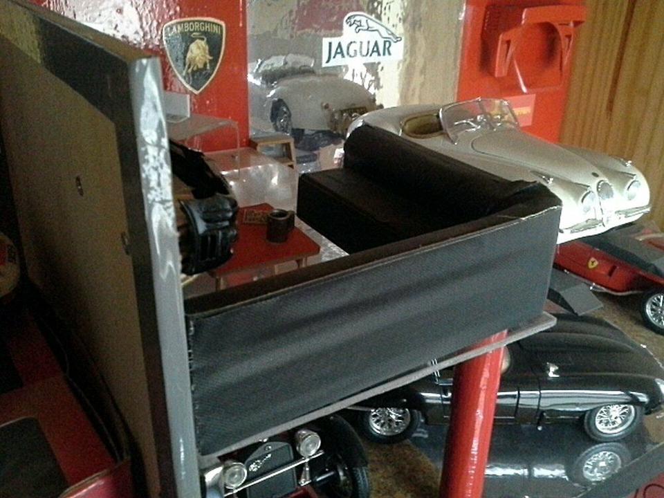 Werkstatt-Diorama 1:18 Jaguar, Ferrari, Alfa Romeo, Lancia, MB... in Unterensingen