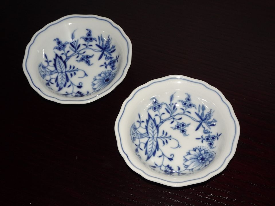 Meissen Zwiebelmuster 2 Dessertschalen -/ Kompottschalen 12,5 cm in Hamburg