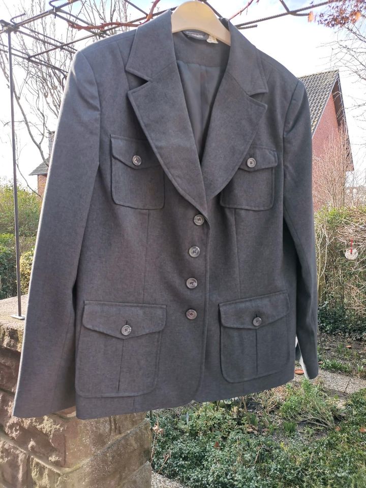 ⭐Blazer, Jacke, Gr. 42, grau, neuwertig⭐ in Bremerhaven