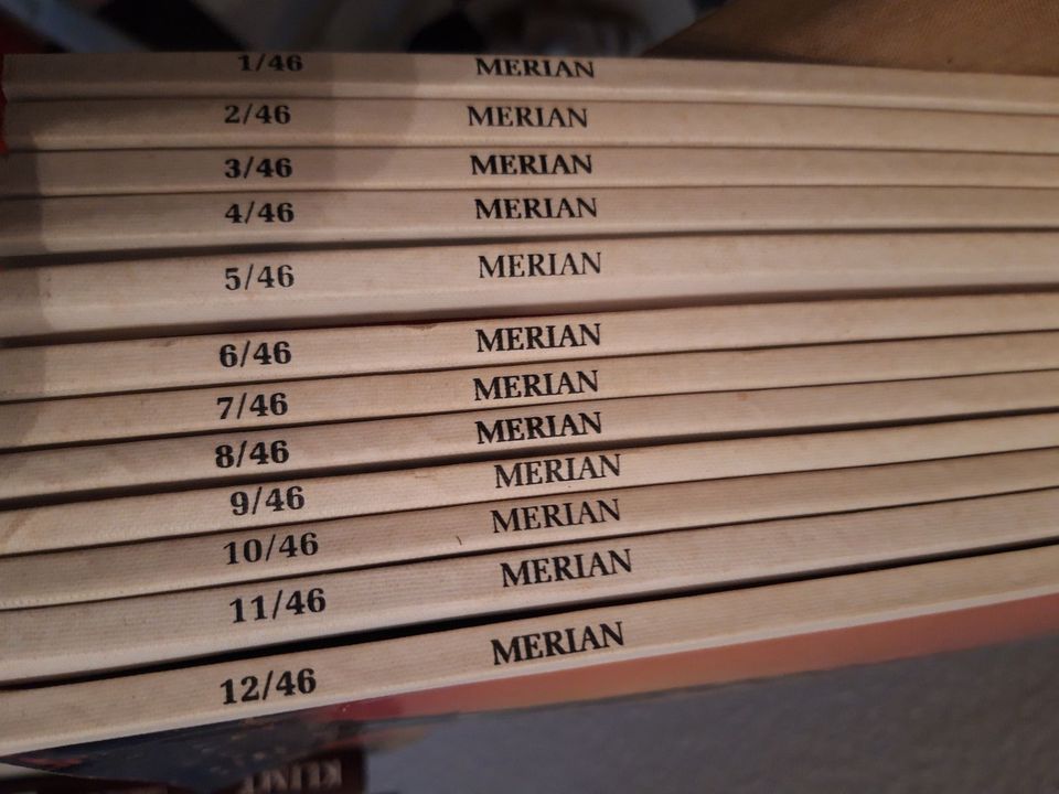 31 Merian Hefte 1991-93, sehr guter Zustand in Gummersbach