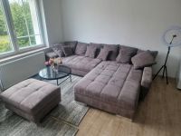 Wohnlandschaft Samt Microfaser Hocker Sofalandschaft Sofa XXL Niedersachsen - Heeßen Vorschau