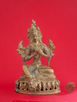 Buddha, Tara, Devi, Messing, Indien, Buddhismus, Meditation Bayern - Burtenbach Vorschau
