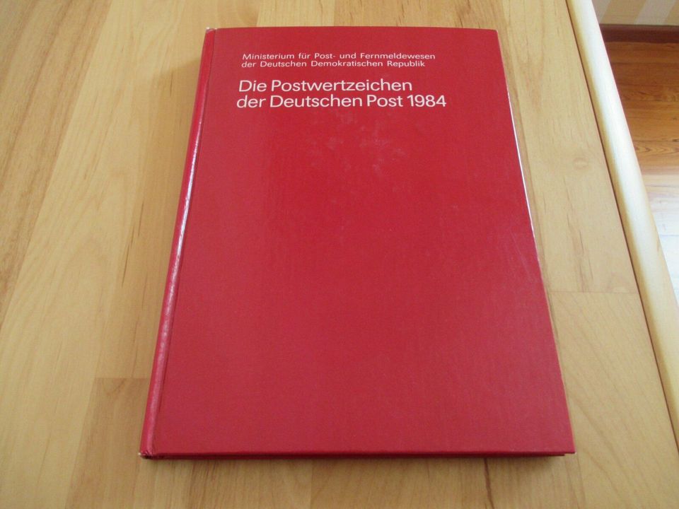 Briefmarken DDR Jahrbuch 1984 in Göppingen
