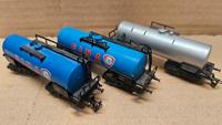 TT Modellbahn 3 Güterwaggons Tankwagen FINA 80er Jahre Leipzig - Altlindenau Vorschau