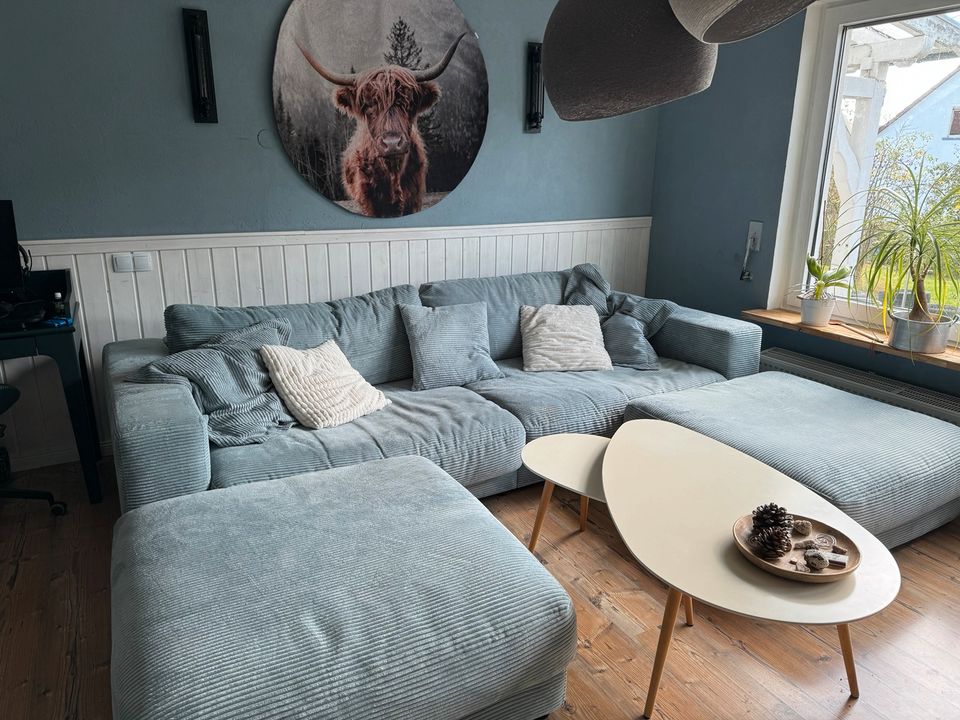 Couch 3C Candy Big Sofa Enisa Lounge mit 2 Hocker Cord in Saarland -  Nohfelden | eBay Kleinanzeigen ist jetzt Kleinanzeigen
