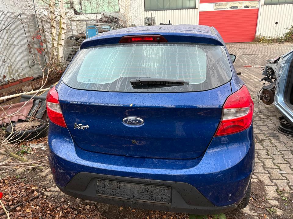 Schlachtfest Ford Ka+ III UK FK 1,2 Ti-VCT YSKD Indic Blau 2017 in Kerpen